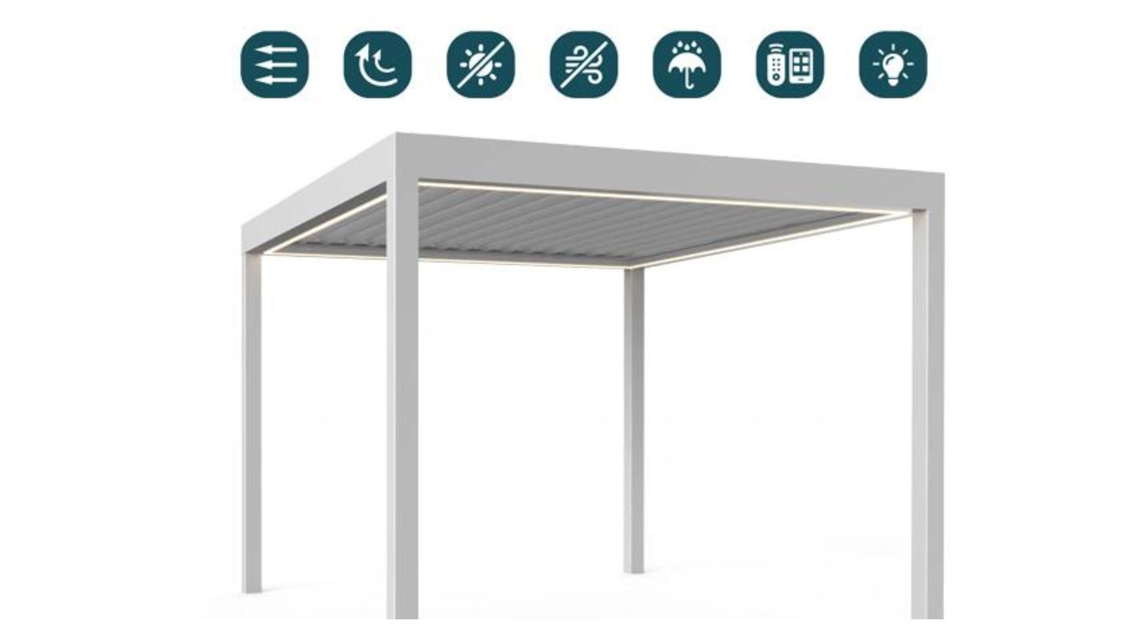 SkyFinity Louvered Pergola